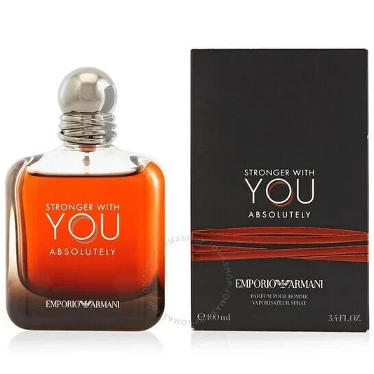 Emporio Armani Stronger With You Absolutely Parfum 100ml/3.4 Oz Perfume Men NIB
