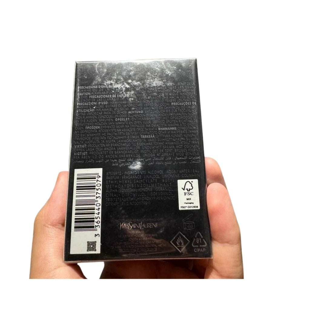 Yves Saint Laurent La Nuit de L'Homme Eau de Toilette for Men – 100 mL / 3.3 FL OZ – New & Sealed
