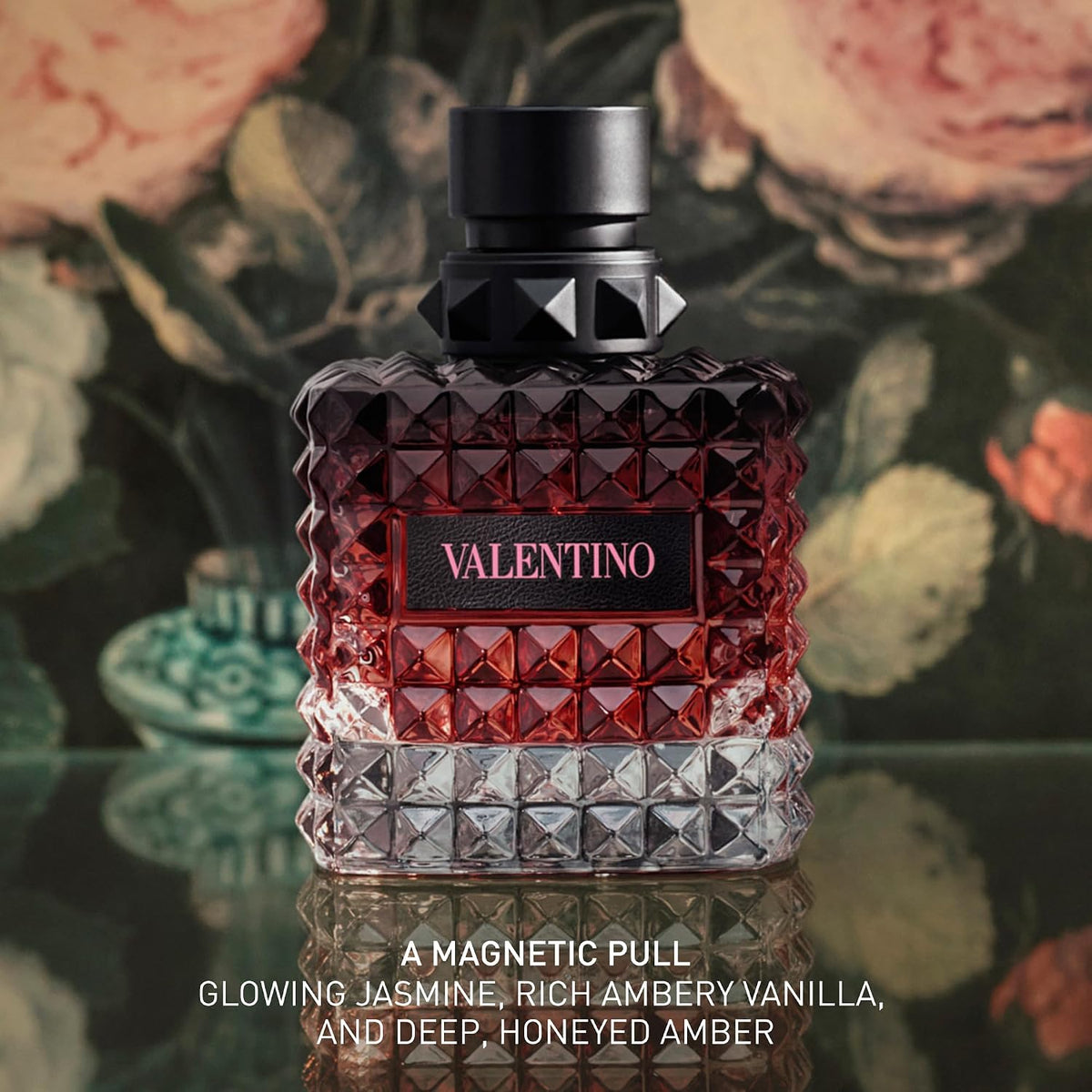 Valentino Born in Roma Donna Intense Eau de Parfum Perfume - 3.4 Fl Oz | Floral ambery with Notes of Vanilla&Jasmine&Amber, Long-lasting perfumes...