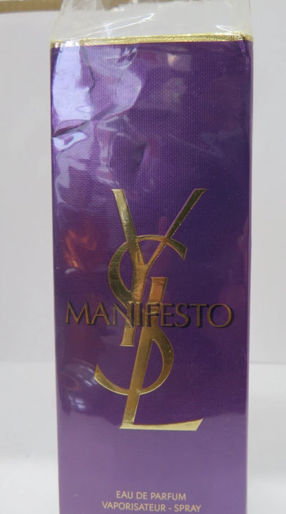 Yves Saint Laurent Manifesto Eau de Parfum – 3.0 FL OZ / 90 mL – Pump Not Working / Dented Bottle