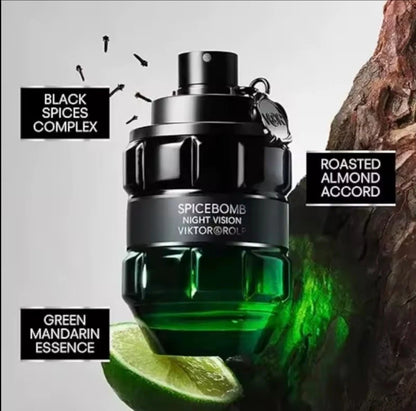 Spicebomb Night Vision by Viktor & Rolf cologne for men EDP 3.04 New In Box