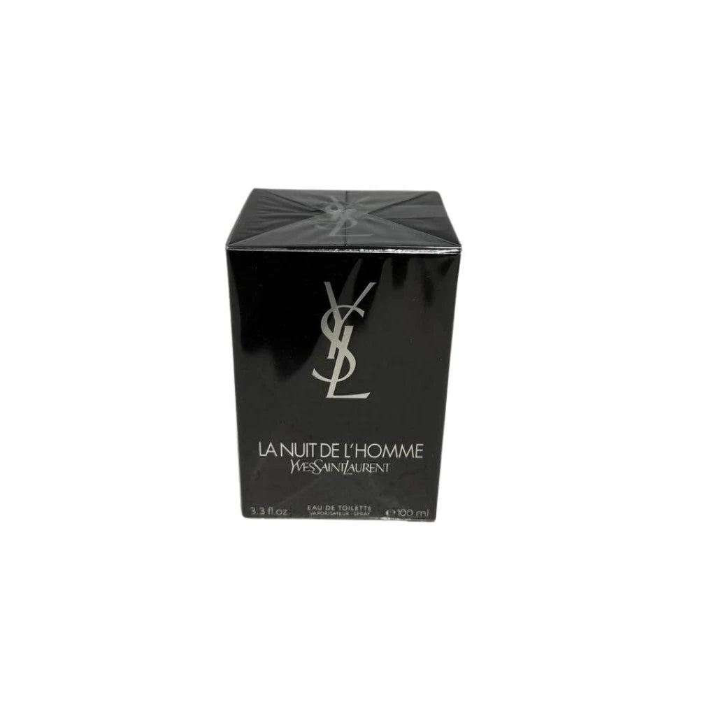 Yves Saint Laurent La Nuit de L'Homme Eau de Toilette for Men – 100 mL / 3.3 FL OZ – New &amp; Sealed
